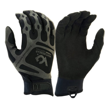 Venture Gear Tactical Tactical Compression Fit Training Gloves, Blackout - VGTG10B