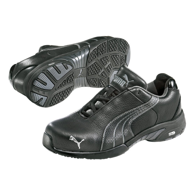 Puma Safety Women's Velocity SD Steel Toe Shoes, 642855, Black
