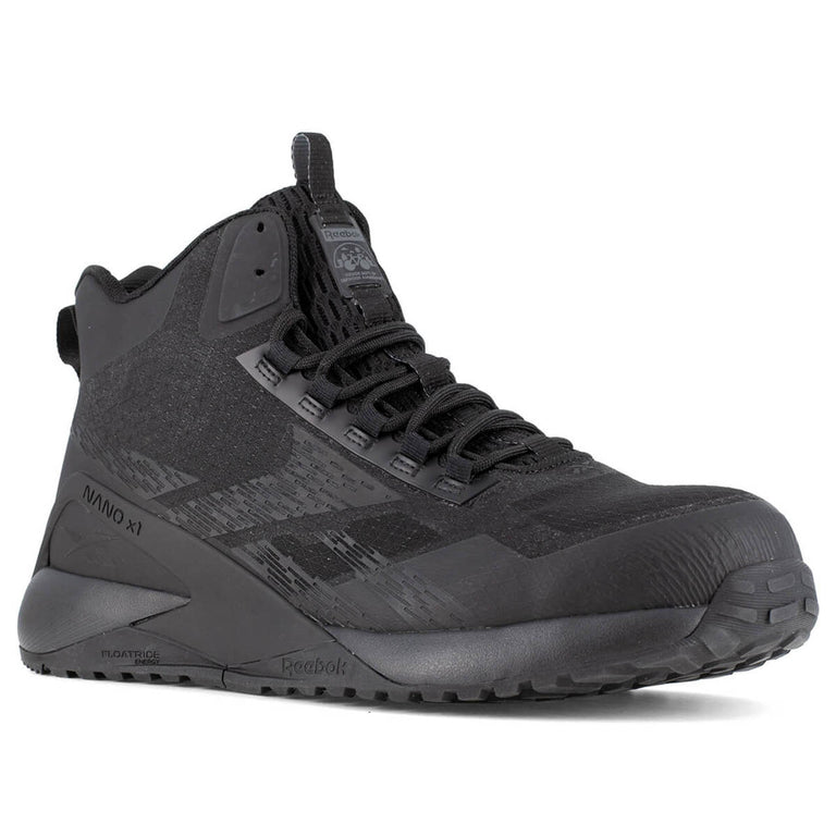 Reebok Men's Nano X1 Adventure Athletic Mid Cut EH Composite Toe Shoes, RB3484