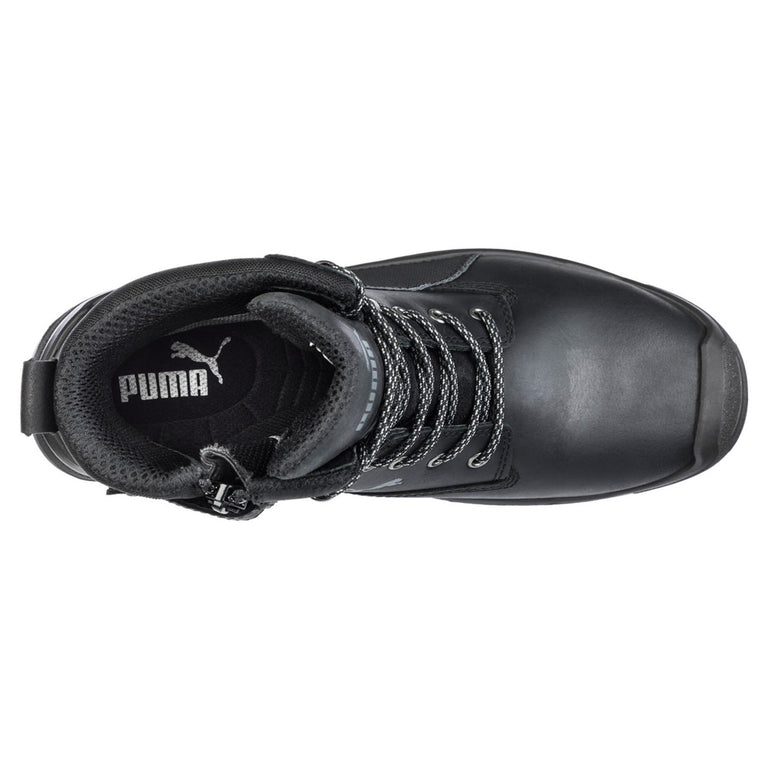 Puma Safety Men's Conquest Waterproof EH Composite Toe Boots, 630735, Black