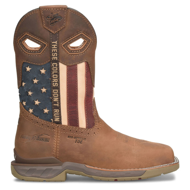 Phantom Rider Women's Fortress 10" EH Composite Toe Boots, PH5014, Brown