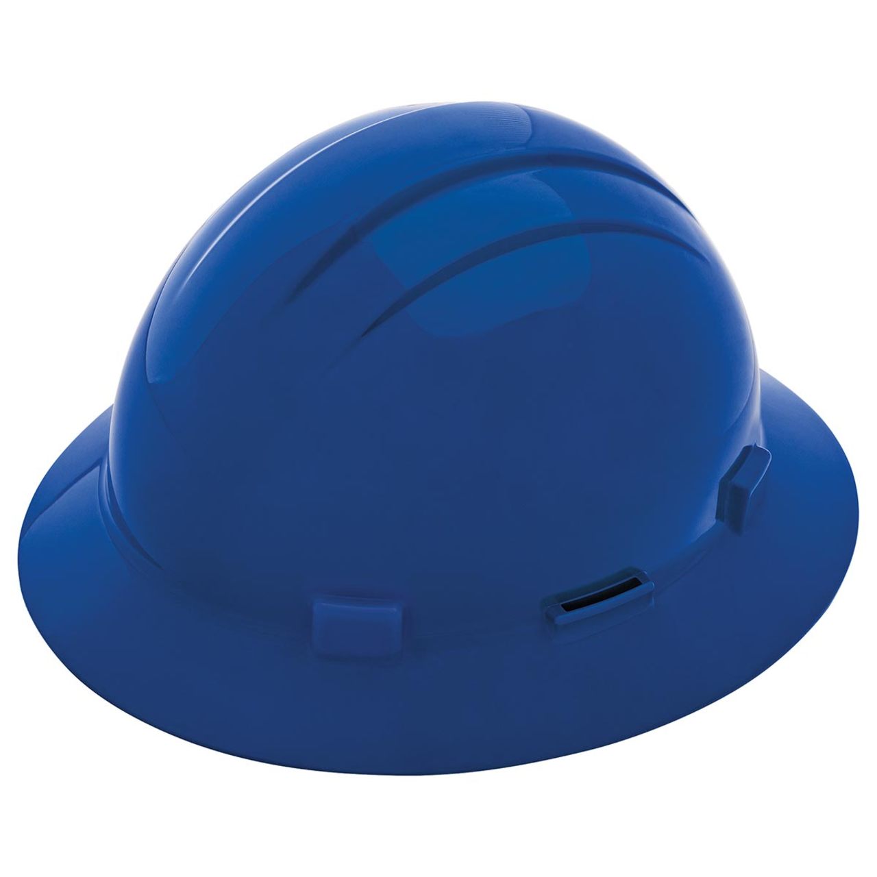 Delta Plus Americana Full Brim Slotted Hard Hat, 4-Point Ratchet Suspension
