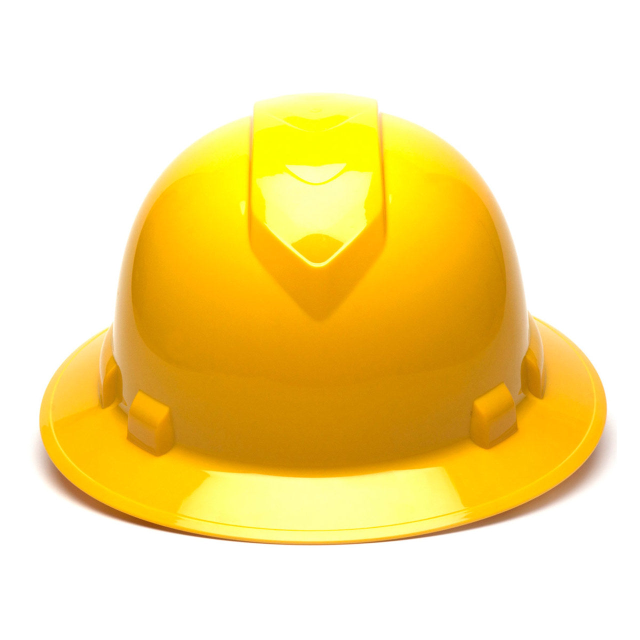 Custom Pyramex Ridgeline Full Brim Hard Hat, 4-Point Ratchet Suspension