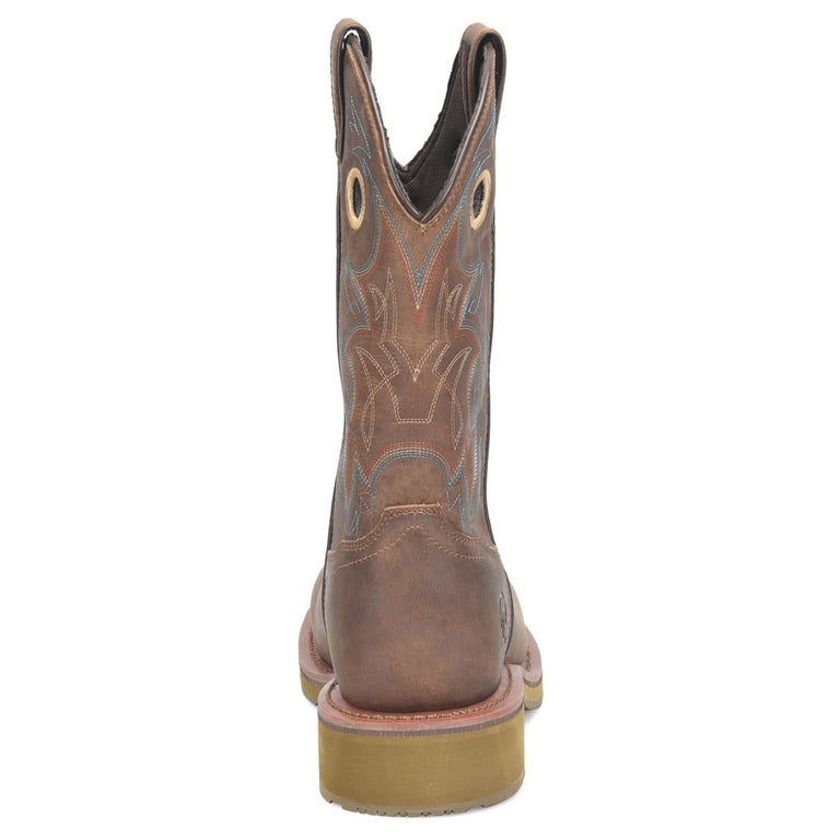 Double-H Men's Roy 12" Roper EH Composite Toe, DH5246, Brown