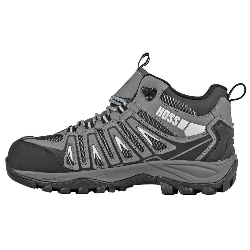 Hoss Men's Trail Composite Toe Hikers, 53023, Gray