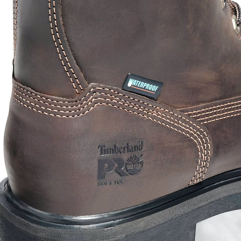 Timberland PRO Men's Direct Attach 8" Waterproof Insulated EH Soft Toe Boots, TB1380222421