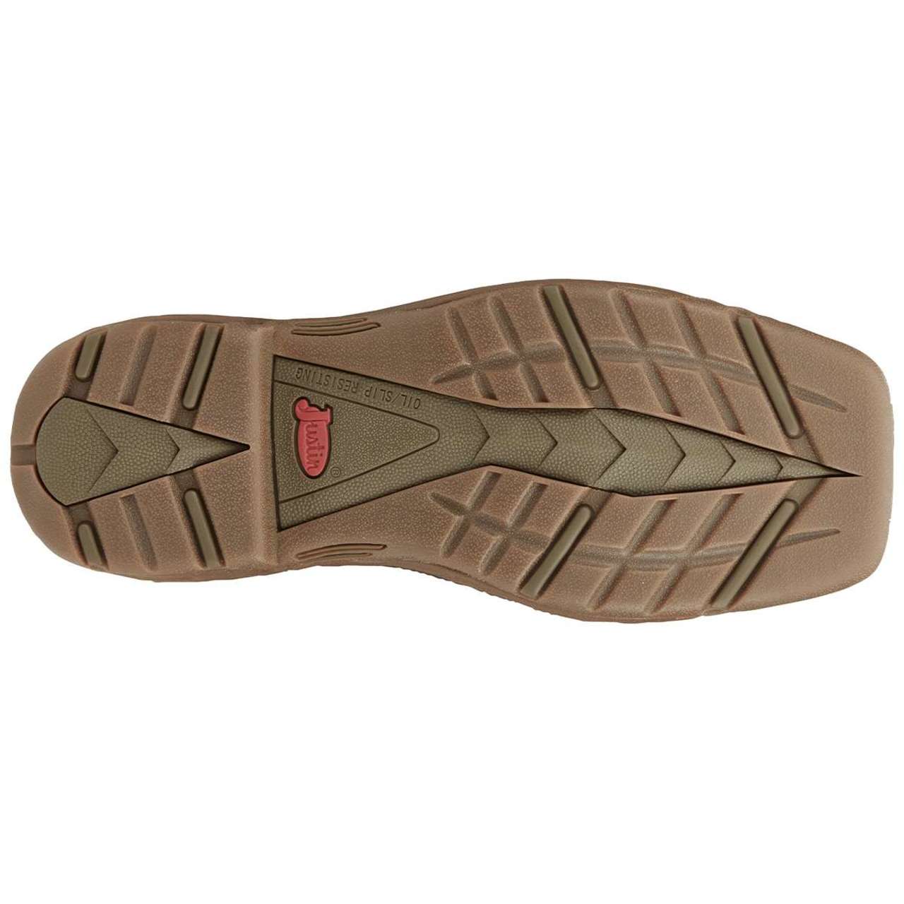 Justin Women's Rush 17" EH Snake Boots, SE4361, Brown