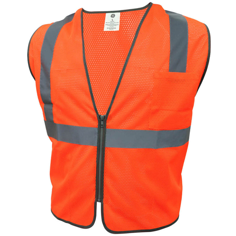General Electric Type R Class 2 Hi-Vis Mesh Safety Vest, GV076
