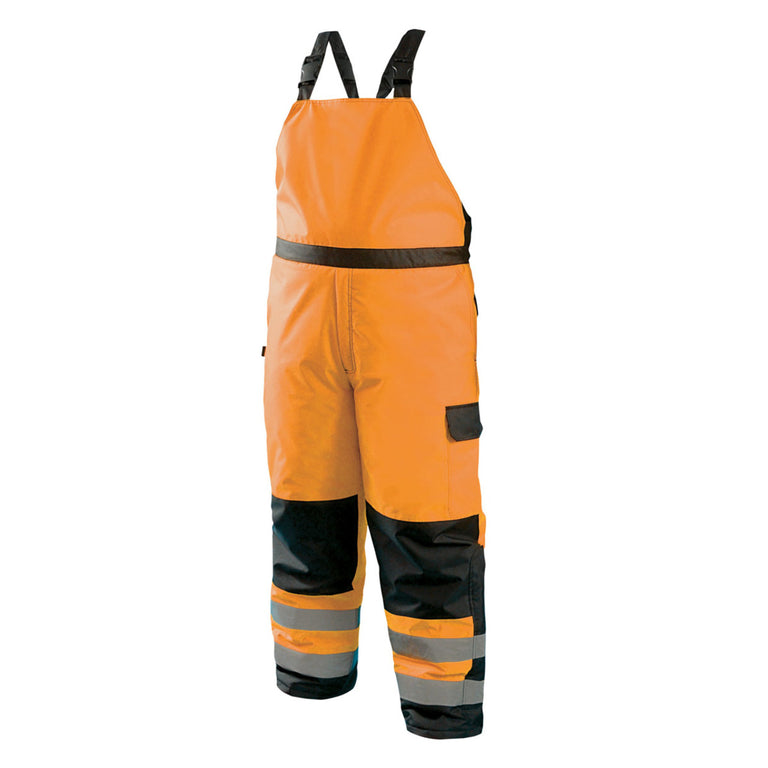 Occunomix Type R Class E Hi-Vis Insulated Winter Bib Pants, LUX-WBIB