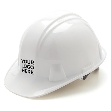 Custom Pyramex SL Series Cap Style Hard Hat, 4-Point Ratchet Suspension