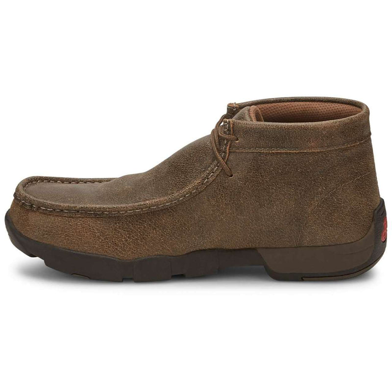 Justin Men's Cappie 4" EH Steel Toe Boots, 237, Tan