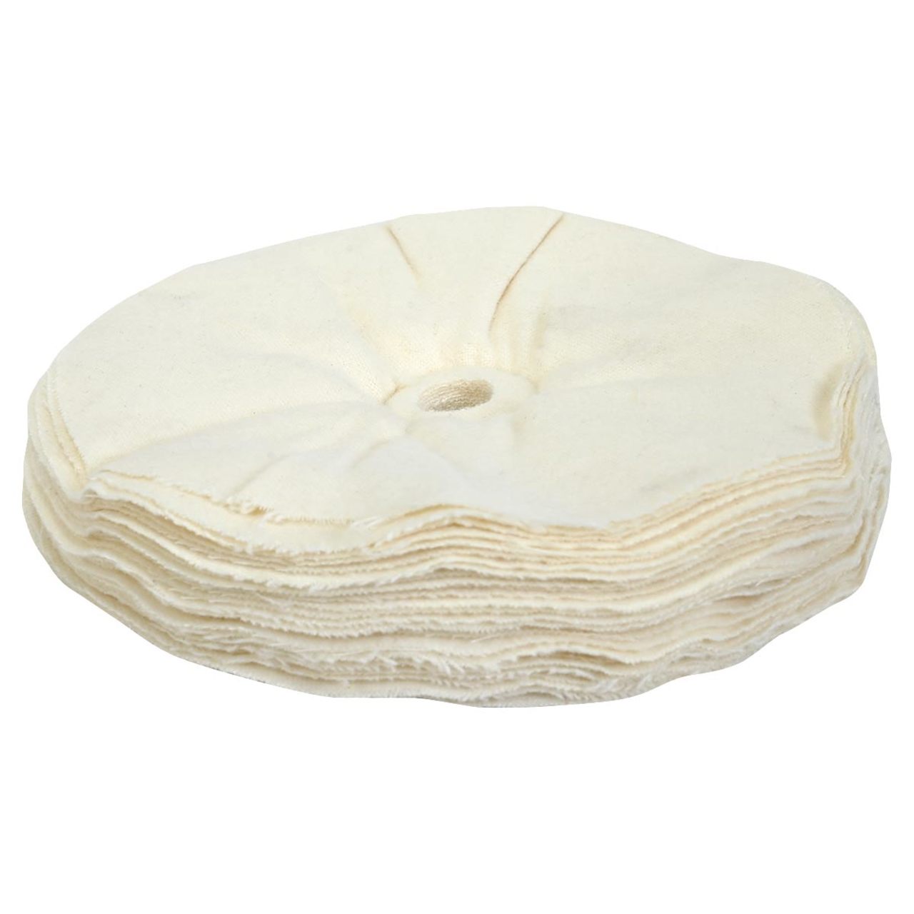 Eazypower 6" Canton Flannel 30-Ply Loose Buffing Wheel - 81021