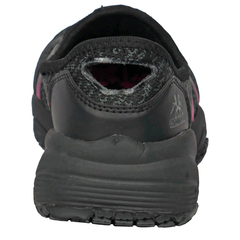 Moxie Trades Women's Zena Slip-On Composite Toe Shoes, MT50180, Black