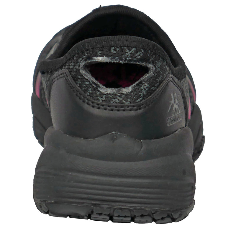 Moxie Trades Women's Zena Slip-On Composite Toe Shoes, MT50180, Black