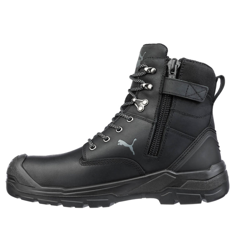 Puma Safety Women's Conquest CTX High 7" EH Composite Toe Boots, 630675, Black