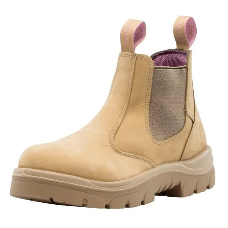 Steel Blue Ladies Hobart EH 6" Steel Toe Boots, 812891W, Sand