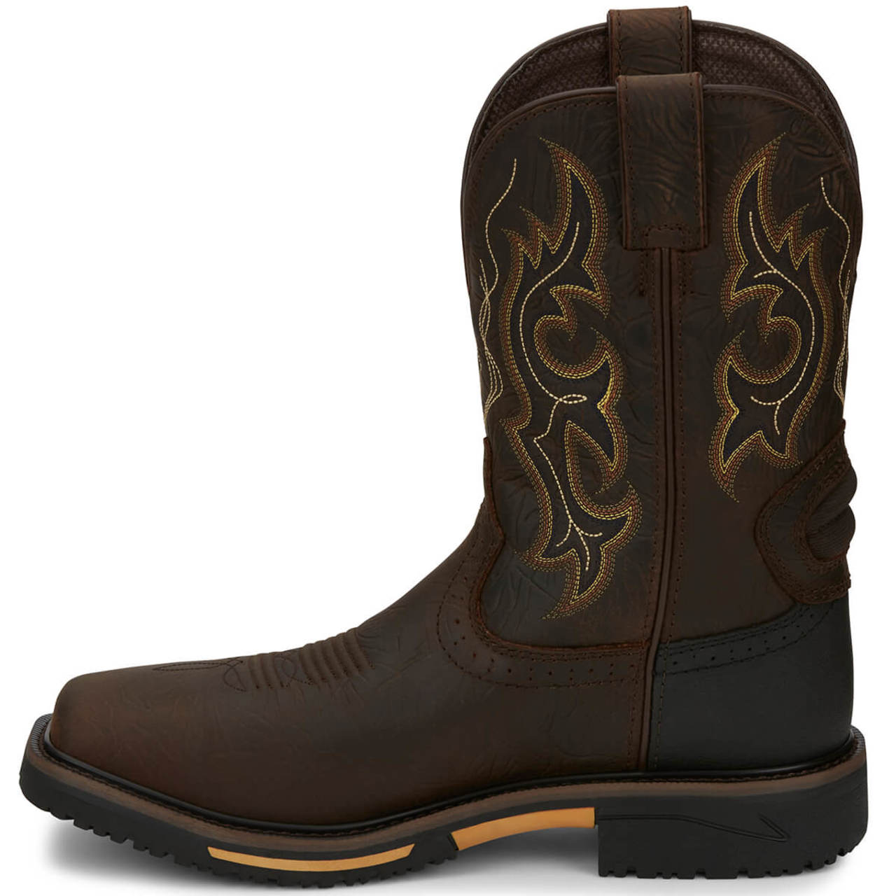 Justin Men's Joist 11" Waterproof EH Composite Toe Boots, SE4625, Brown