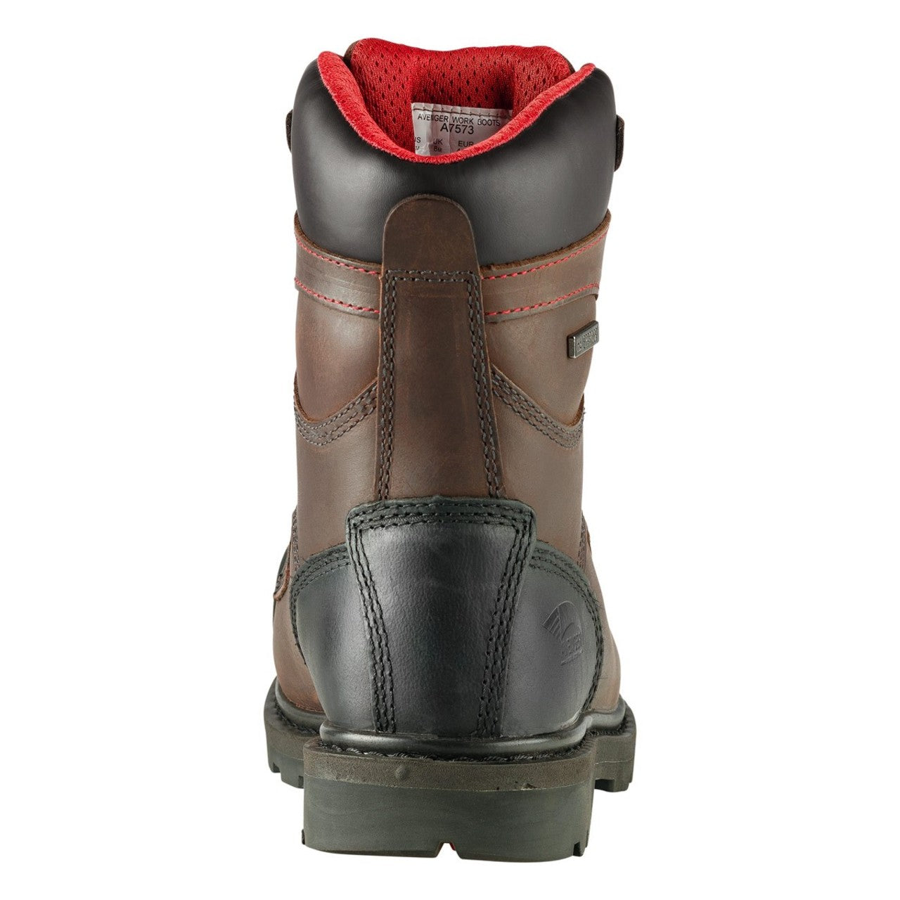 Avenger Men's Hammer Waterproof Insulated EH Carbon Toe Boots, A7573, Brown