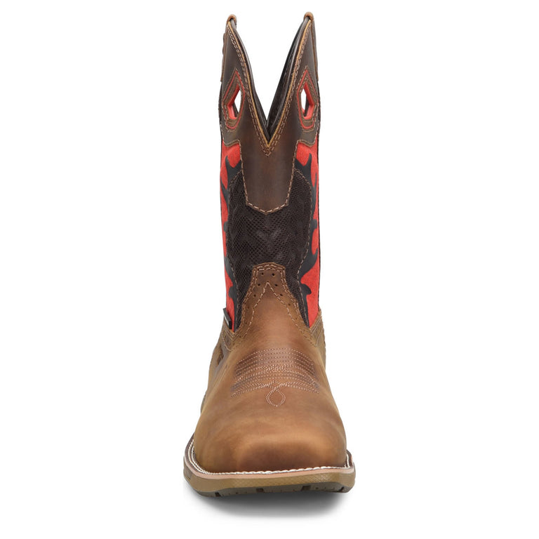 Phantom Rider Men's Purge 11" Waterproof EH Composite Toe Boots, DH5391, Brown/Red