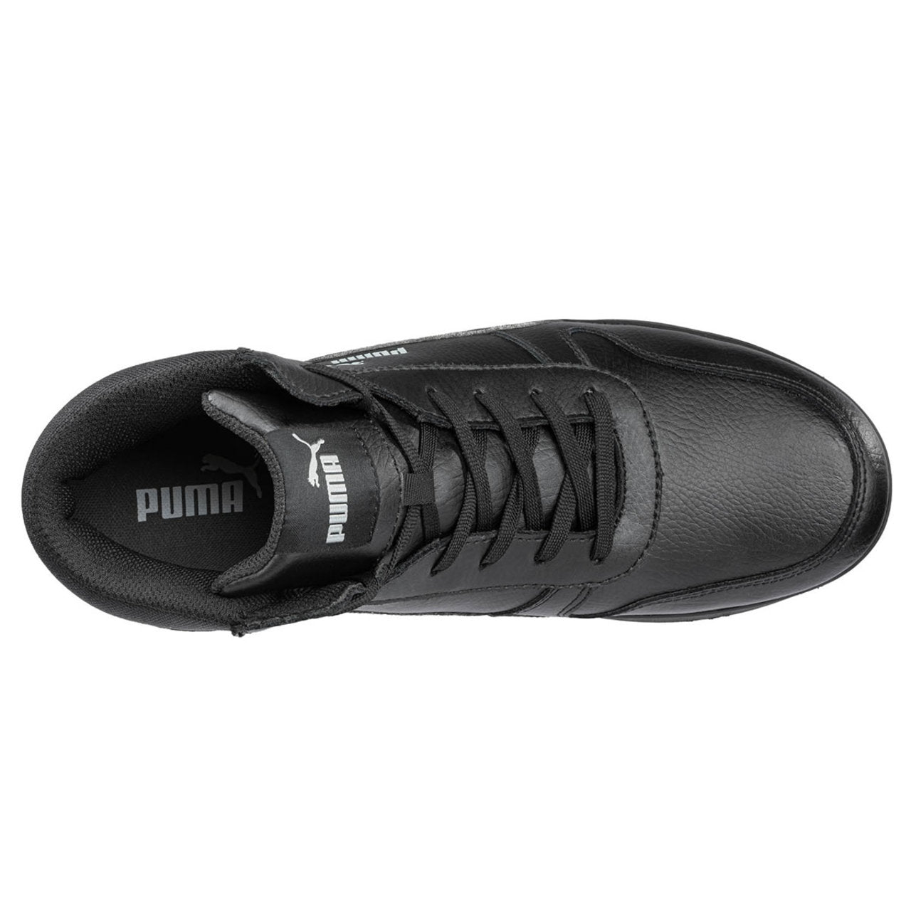 Puma Safety Women's Frontcourt Mid EH Composite Toe Shoes, 630085, Black