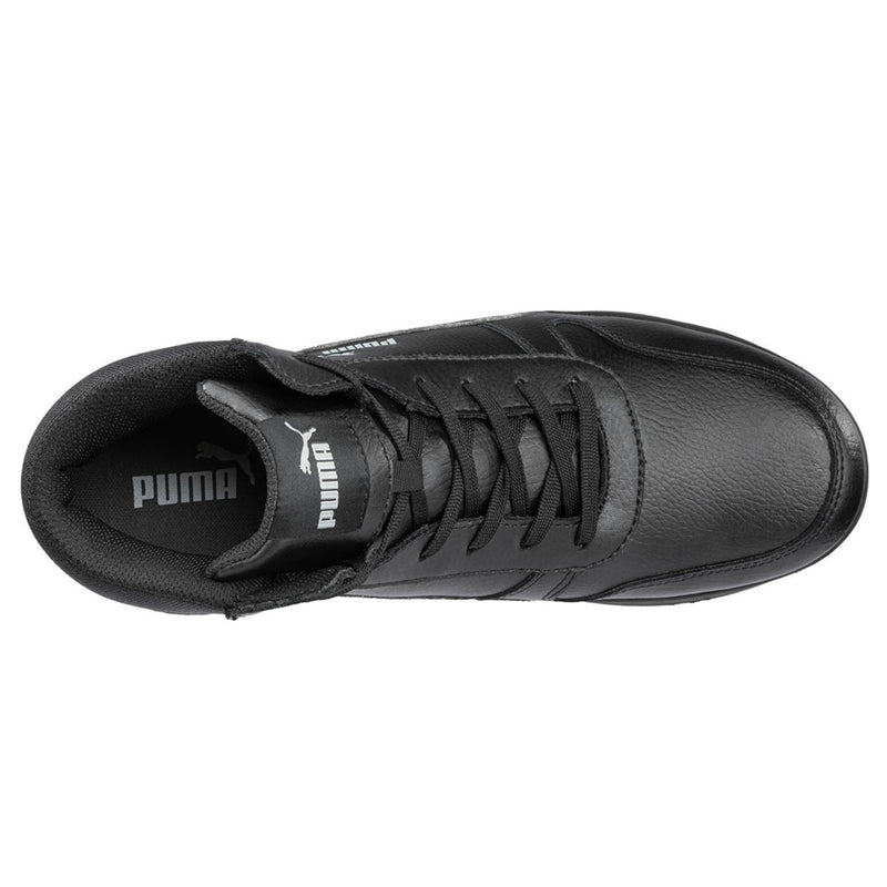 Puma Safety Women's Frontcourt Mid EH Composite Toe Shoes, 630085, Black