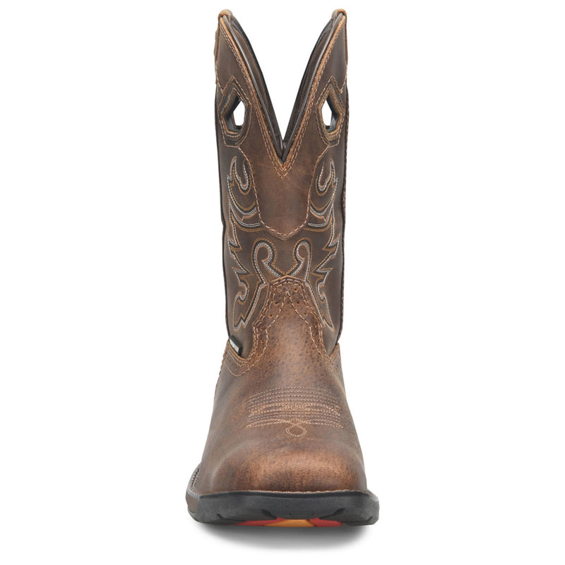 Phantom Rider Men's Wilmore 11" Roper Waterproof Soft Toe Boots, DH5380, Brown