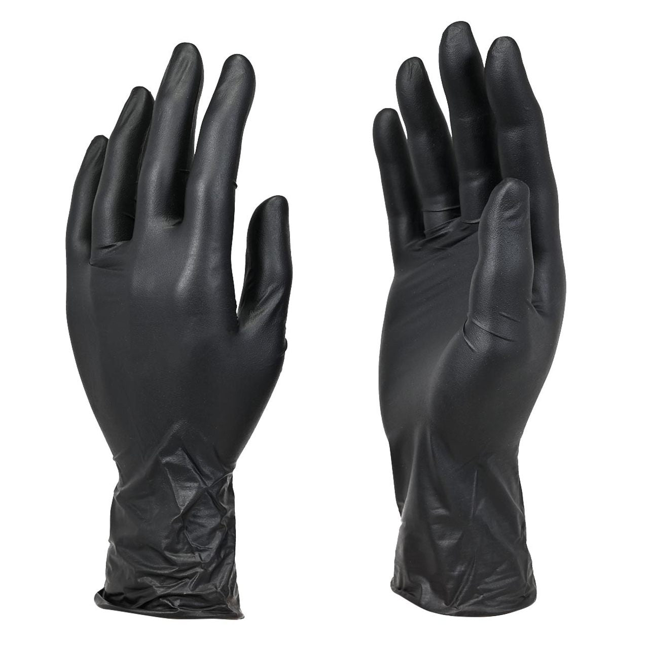 DASH Black Maxx Nitrile Disposable Exam Grade Disposable Gloves, Black, 5 mil, Box of 100