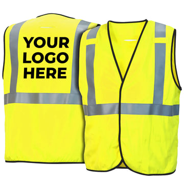 Custom Pyramex RVHL50FR Type R Class 2 High-Vis Flame Resistant Safety Vest