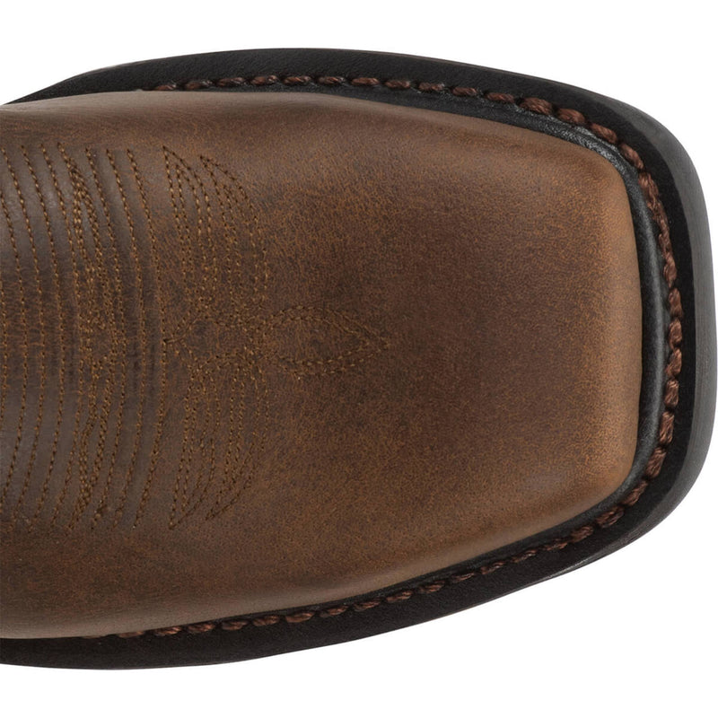 Justin Men's Tanker 11" EH Steel Toe Boots, WK2104, Brown
