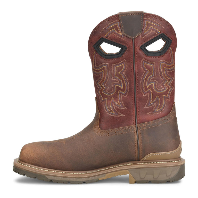 Phantom Rider Men's Brock  11" EH Composite Toe Boots, PH5009, Brown