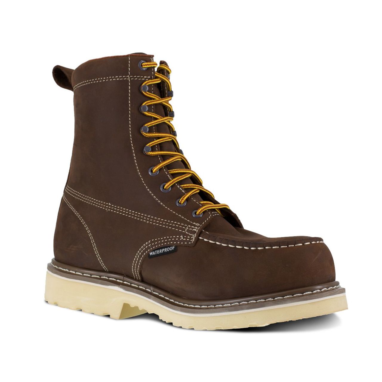 Iron Age Men's Solidifier 8" Waterproof EH Composite Toe Work Boots, IA5082