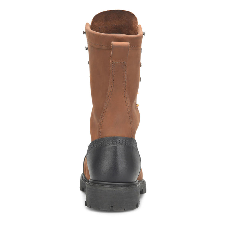 Matterhorn Men's 10" Waterproof Insulated EH Met-Guard Steel Toe Boots, MT910, Brown