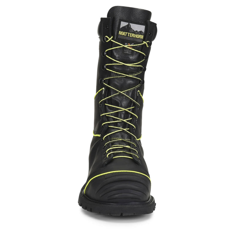 Matterhorn Men's 10" Waterproof Insulated EH Met-Guard Steel Toe Boots, CV12000, Black