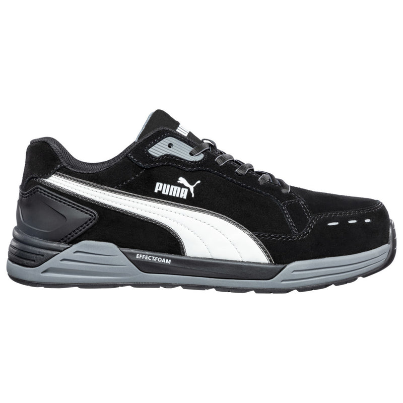 Puma Safety Men's Urban Effect Airtwist Low EH Composite Toe Shoes, 644655, Black/White