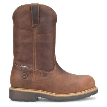 Double-H Men's Nomad 11" Wellington Alloy Toe Boots, DH4157, Brown