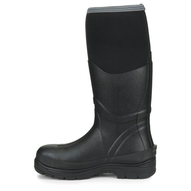Carolina Men's Mud Jumper 15" Waterproof EH Soft Toe Boots, CA2100, Black