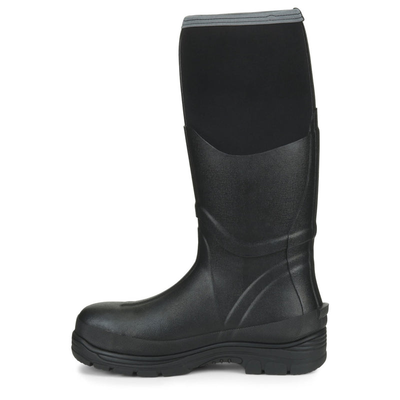 Carolina Men's Mud Jumper 15" Waterproof EH Steel Toe Boots, CA2200, Black