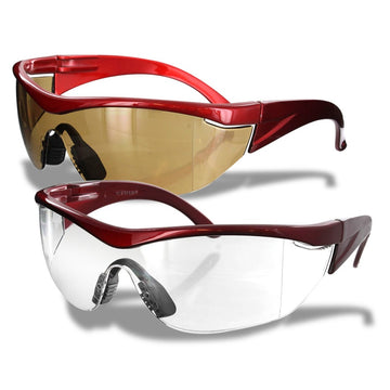 Rugged Blue Navigator Safety Glasses