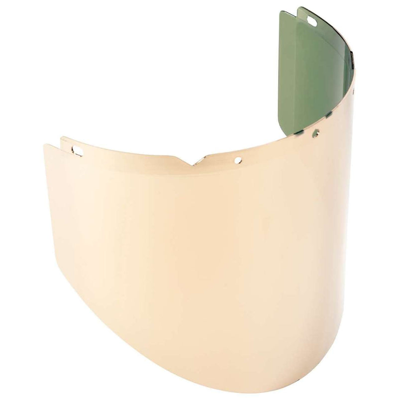 MSA V-Gard Radiant Heat Elevated Temperature Green Tint Visor - 10115850