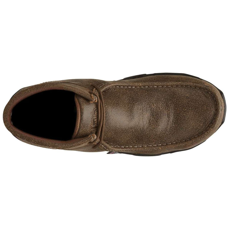 Justin Men's Cappie 4" EH Steel Toe Boots, 237, Tan