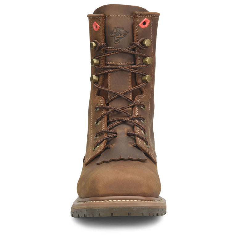 Phantom Rider Men's Dailor 8" EH Composite Toe Boots, PH5012, Brown