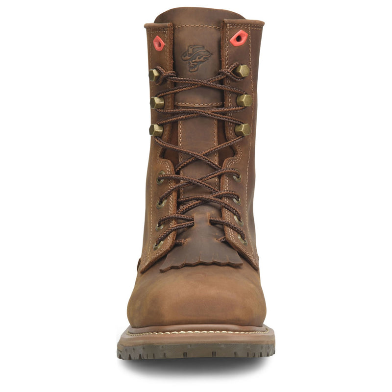 Phantom Rider Men's Dailor 8" EH Composite Toe Boots, PH5012, Brown
