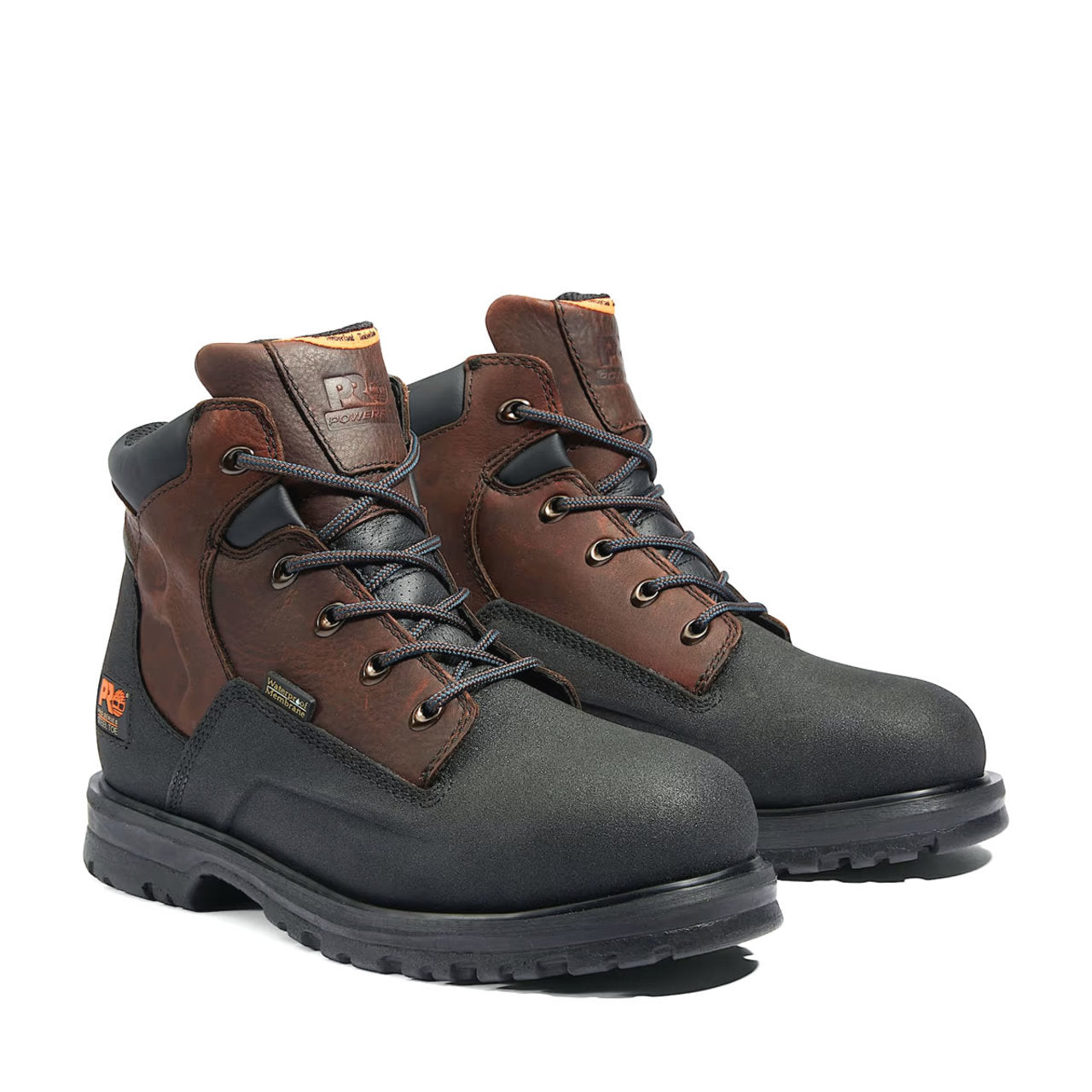 Timberland PRO Men's PowerWelt 6" Waterproof EH Steel Toe Work Boots, TB1470012421