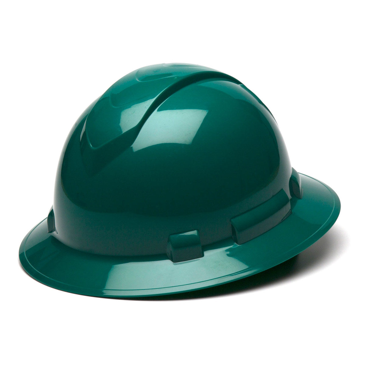 Custom Pyramex Ridgeline Full Brim Hard Hat, 4-Point Ratchet Suspension