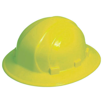 Delta Plus Omega II Full Brim Hard Hat, 6-Point Ratchet Suspension