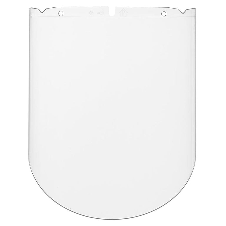 MSA V-Gard Clear Anti-Fog Polycarbonate Molded Visor, 10.375in x 17in x .098in - 10115853