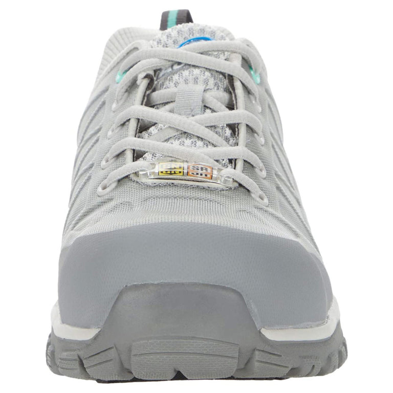 Nautilus Women's Spark Oxford Grey Carbon Toe Work Shoe (Size 5.5 Wide)