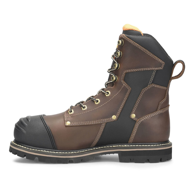 Matterhorn Men's 8" I-BEAM Waterproof EH Met-Guard Composite Toe Boots, MT2548, Brown
