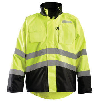Occunomix Type R Class 3 Hi-Vis 2-in-1 Black Bottom Fleece BARKA Jacket
