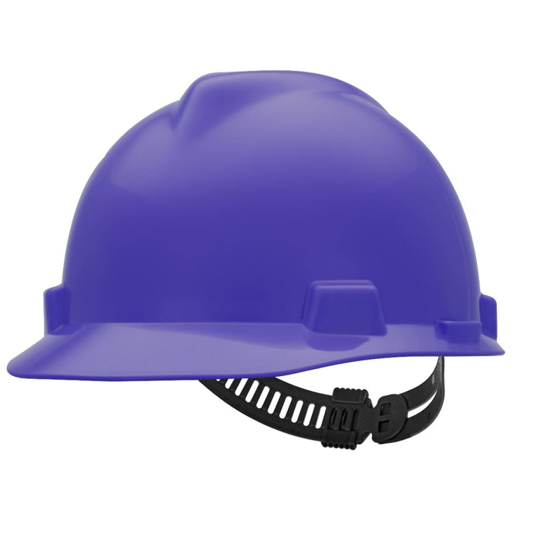 Custom MSA V-Gard Cap Style Hard Hat, StazOn 4-Point Suspension